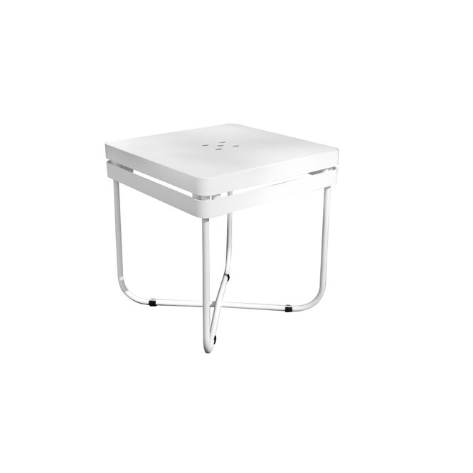 Hovedbilde Bris Loungebord 45x45 - Hvit