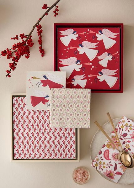 Hovedbilde Serviett 12,5x12,5 cm - Flyvende engler