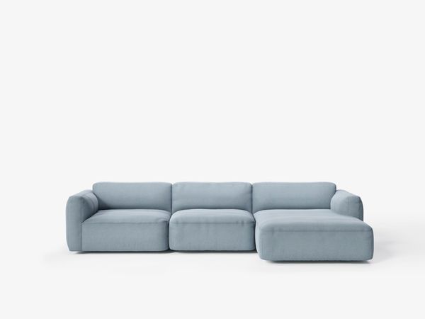 Hovedbilde Develius Mellow modulsofa, 3 seter med sjeselong ...