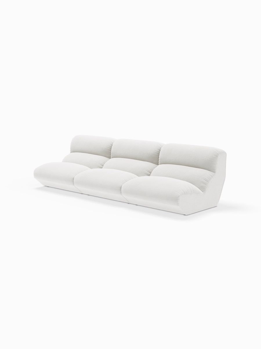 Hi Lo Modulsofa AV54-AV55 - Benhvit
