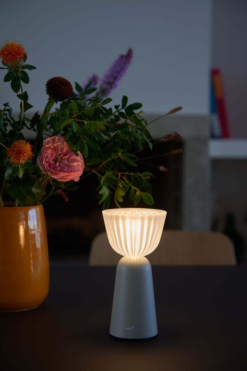 Swiing Lampe H: 20 cm - Clay Grey