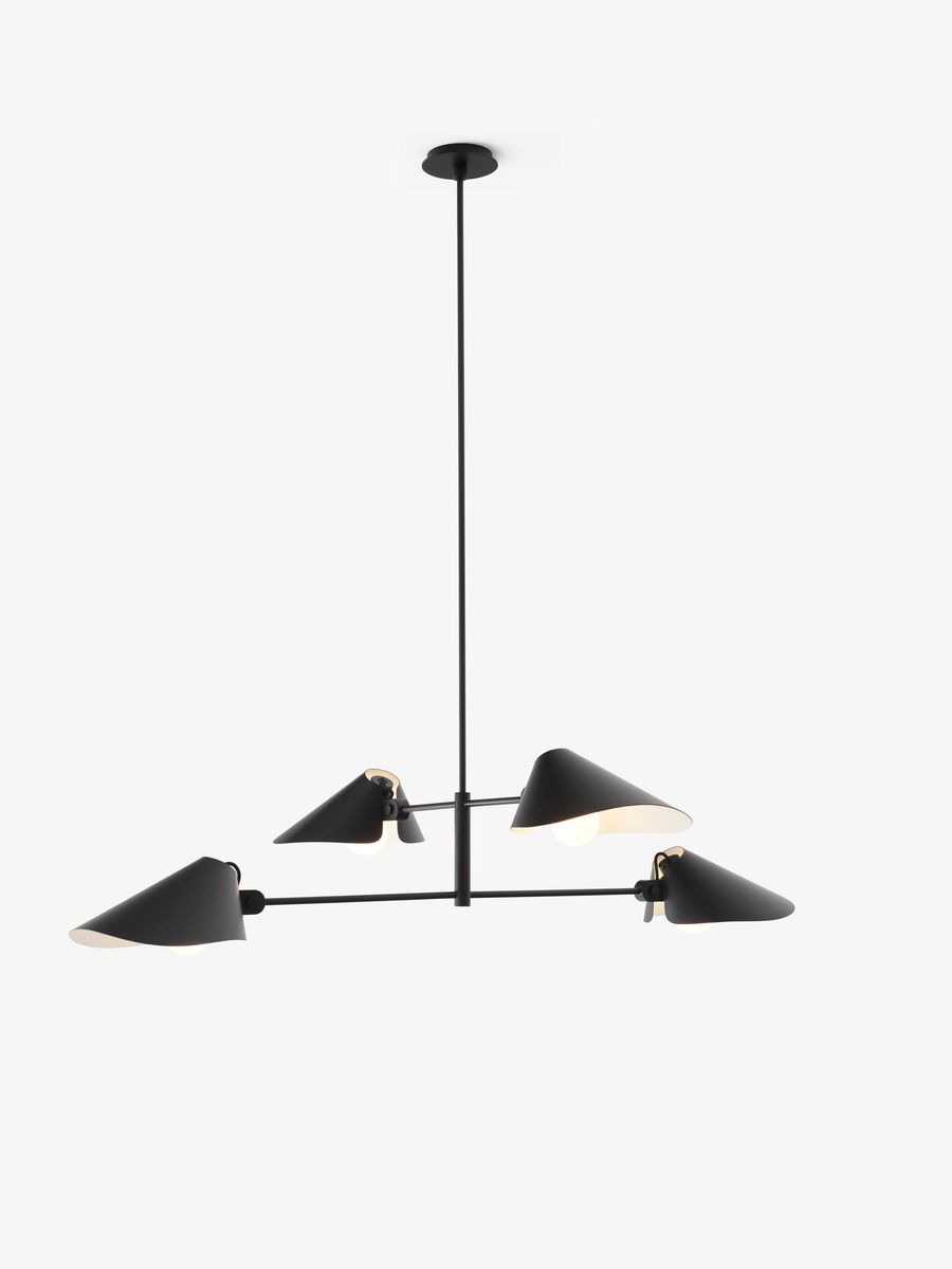 Bonnet SC93 lysekrone H140 cm - Sort