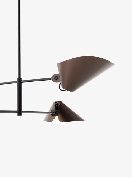 Hovedbilde Bonnet SC91 lysekrone H40 cm - Sort & Bronse