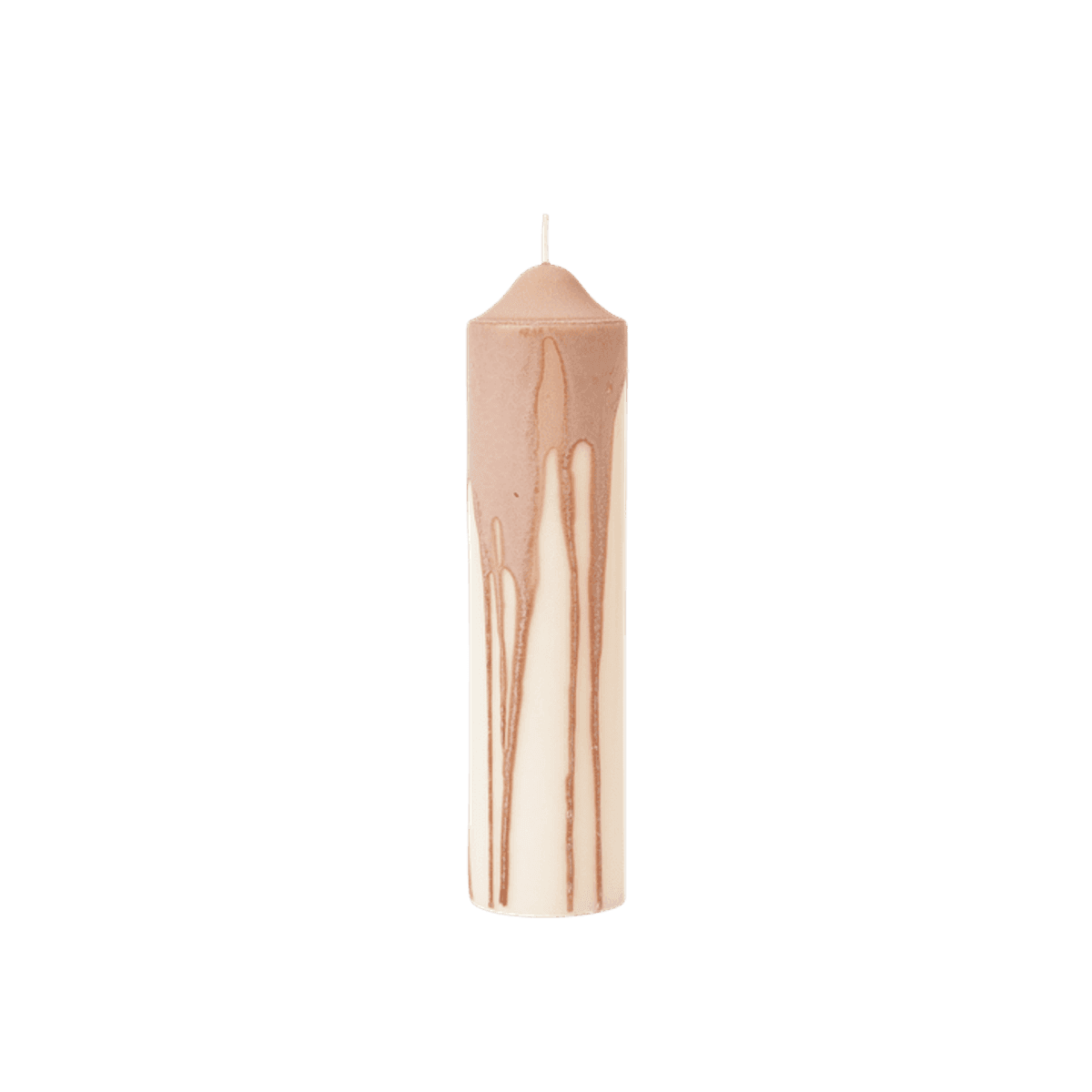 Dryp Pillar Candle H20 - Beige