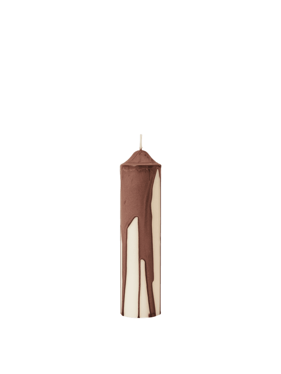 Dryp Pillar Candle H20 - Dark Chocolate
