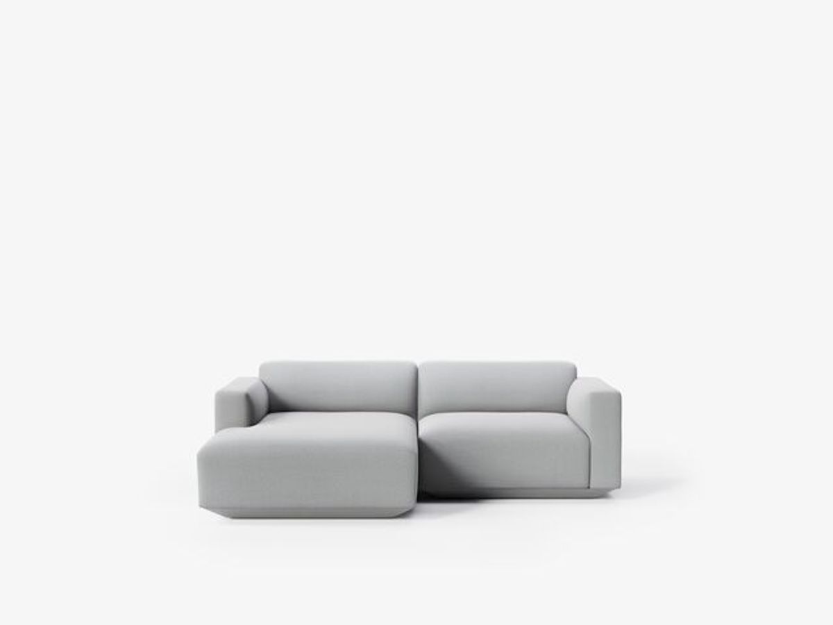 Develius EV1 modulsofa, 2 seter med sjeselong - Clay 0003