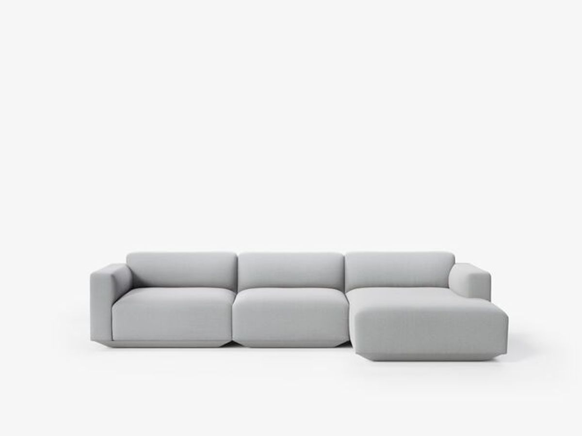 Develius EV1 modulsofa, 3 seter med sjeselong - Hallingdal 220